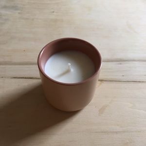 Indigo candle (light vanilla scent)